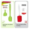 thumbnail image 5 of Silicone Spatula 11 inch 8 Piece Set, Heat-Resistant Non-stick Rubber Spatulas Heat Resistant Seamless One Piece Design Non-Stick Flexible Scrapers Baking Mixing, 5 of 9