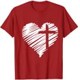 thumbnail image 4 of Pntutb Hauts pour Femmes Liquidation Mode Féminine Hauts Imprimés Manches Courtes Chemisier Col Rond T-Shirt Hauts, 4 of 4