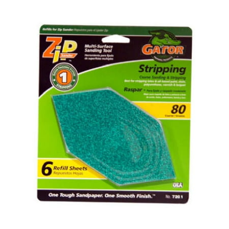 

Ali Industries 7202 6pk 80grit Sanding Sheet