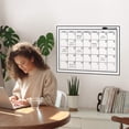 thumbnail image 3 of Wallpops Wpe0447 24 X 36 Calendario Blanco Calcomanías De Pared Mensuales, 3 of 5