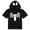 Black Venom, variant on Marvel Spider-Man Big Kids' Boy or Girl Short Sleeve Cosplay Hooded T-Shirt Black Venom