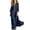 Navy, variant on Ovbmpzd Vaction Casual Summer Dresses for Women Plus Size Black Maxi Shift Dress Casual Loose 3/4 Sleeve Dresses,L