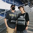 thumbnail image 4 of Bolsa de pecho para hombre Práctica bolsa de pecho Mochila para correr Camiseta sin mangas Bolsa de pecho ligera, 4 of 5