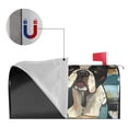 thumbnail image 2 of Wukai Colorful Bulldog Duo Mailbox Covers for Garden Outdoor Decor,Waterproof Post Box Cover 21x18 in& 25.5x21 in-, 2 of 8
