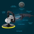 thumbnail image 4 of VANNECT Buffer Polisher, 1200W 7-inch Polisher with 6 Variable Speed, 5 Foam Pads, Detachable Handle and Safety Lock Car Buffer Polisher Ideal for Car Sanding, Polishing, Waxing (Upgraded), 4 of 8