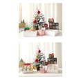 thumbnail image 3 of Nvzi Juego de 9 adornos navideños en forma de bola de 80 mm/3,15 pulgadas, brillantes, irrompibles, de espuma. Decoración navideña para el árbol de Navidad, color blanco., 3 of 4