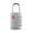Silver, variant on Tibvox Suitcase Locks Luggage Locks 4-Digit Combination Padlock for School