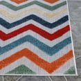 thumbnail image 3 of BNM Chevron Indoor Outdoor Area Rug, 8' x 10', Multicolor, 3 of 8
