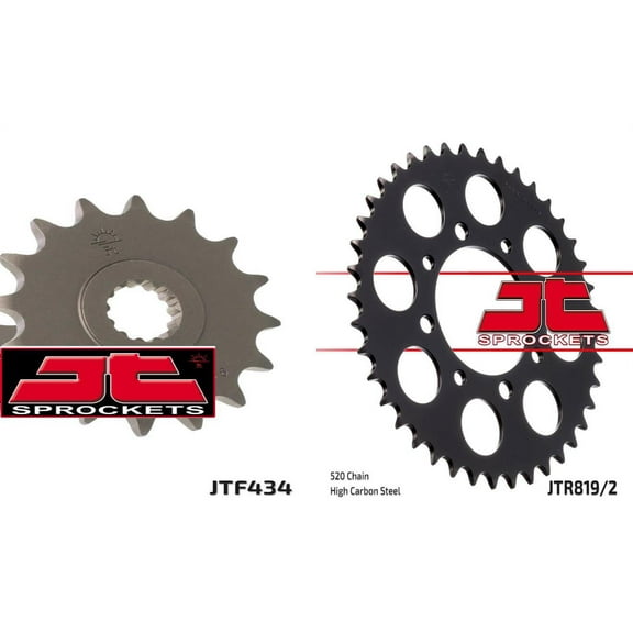 Front & Rear Sproket Kit for SUZUKI GZ250 Marauder 04-10 JT Sprockets