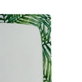 thumbnail image 3 of Ambesonne Leaf Fitted Sheet, Botanical Wild Palm Trees, Twin XL Size, Green White, 3 of 3