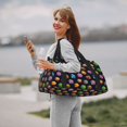 thumbnail image 6 of Kdxio Lovely Planet Travel Duffel Bag Gym Bag Weekender Travel Bag Gym Bag for Women &Men Airplane Travel Essentials for Flying, 6 of 7