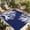 Navy Blue, variant on Coral Brown Outdoor Rug for Patio/Deck/Porch, Non-Slip Large Area Rug 5 x 8 Ft, White Coastal Ocean Marine Nautical Beach Indoor Outdoor Rugs Washable Area Rugs, Reversible Camping Rug Carpet Runner
