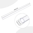 thumbnail image 2 of Tubo Rígido de PVC Transparente Uxcell 15mm(5/8") ID 20mm(3/4") OD 12" Alta Resistencia para Tubería de Agua, Acuario, Tanque de Peces, Transparente, 2 of 6