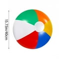 thumbnail image 2 of Colorful Inflatable Beach Ball for Summer Fun, Durable PVC Material, Perfect for Pool Parties, Beach Games, and Outdoor Activities, 2 of 4