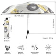 thumbnail image 3 of FORMRS Travel Umbrella Folding Auto Open Close Windproof Rain UV Protection, Trucks Pattern, 3 of 8