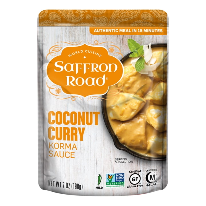 YAME Coconut Curry Korma Sauce, 7 oz, Only 1 Pack