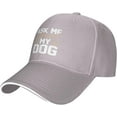 thumbnail image 2 of Ask Me About My Dog u200bu200b Trucker Hat Baseball Cap Funny Outdoor Travel Dad Caps, 2 of 7