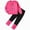 C100--Hot Pink, variant on Big Girls Clothes Long Sleeve Top Long Pants Fall Winter Outfits 2 Piece Set Winter Clothing,3-4 Years,Light Purple