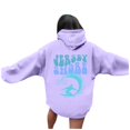 thumbnail image 1 of Wyzesi Sweatshirts à Col Rond Femmes Plus Mode Féminine Imprimé Lettre Hoodie Décontracté Pull Ample Sweatshirt à Col Rond Design Femmes Sweatshirts Plus, 1 of 6