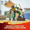 thumbnail image 4 of LEGO NINJAGO Lloyd’s Elemental Power Mech Customizable Battle Toy with 3 Ninja Action Figures, Adventure Playset for Boys and Girls, Ninja Gift Idea for Kids Ages 7 and Up, 71817, 4 of 7