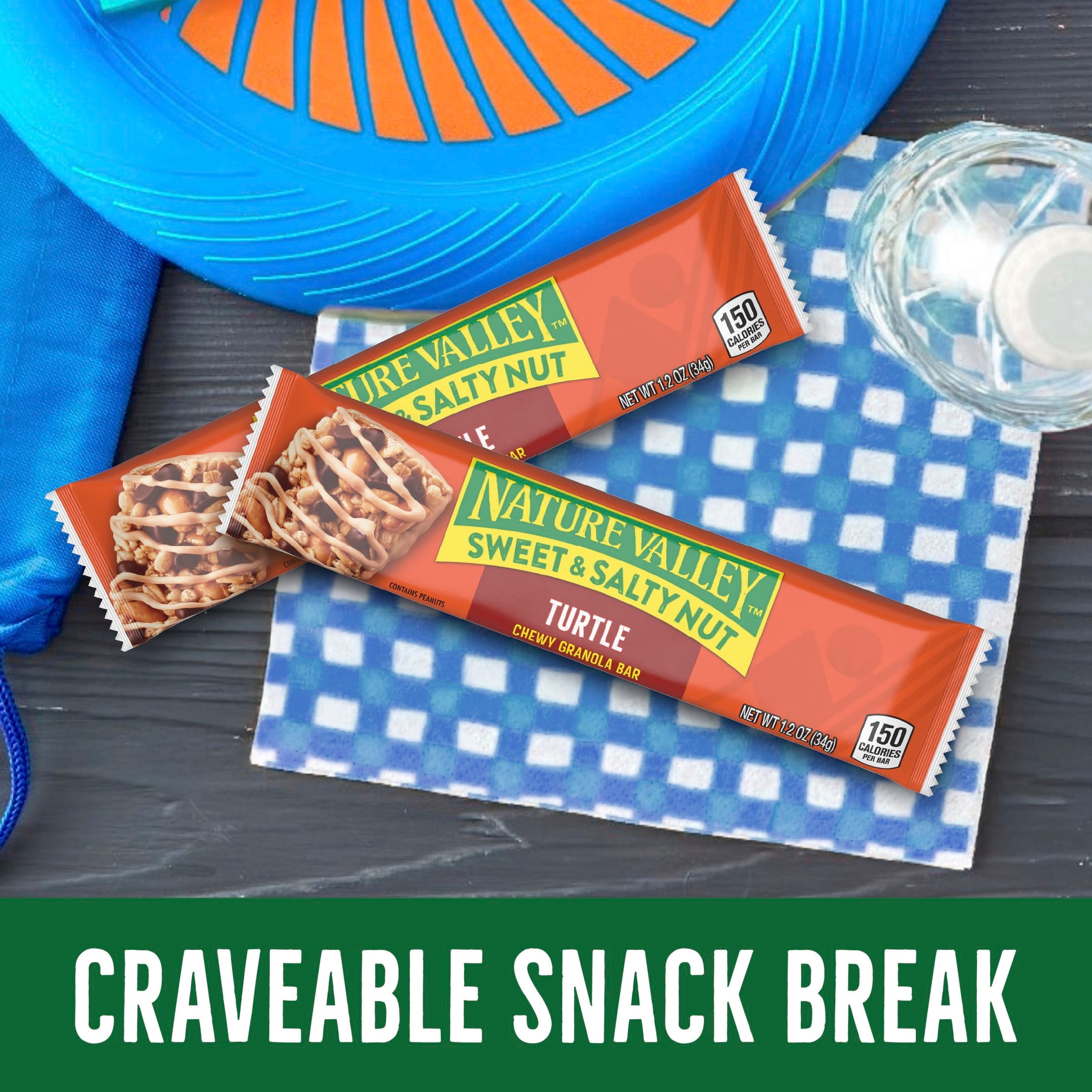 (12 pack) Nature Valley Turtle Sweet and Salty Nut Chewy Granola Bars (6 Bars)
