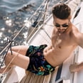 thumbnail image 2 of luoweisi Men's Beach Shorts Quick Dry Swim Trunks with Mesh Lining Monkey XL, 2 of 5