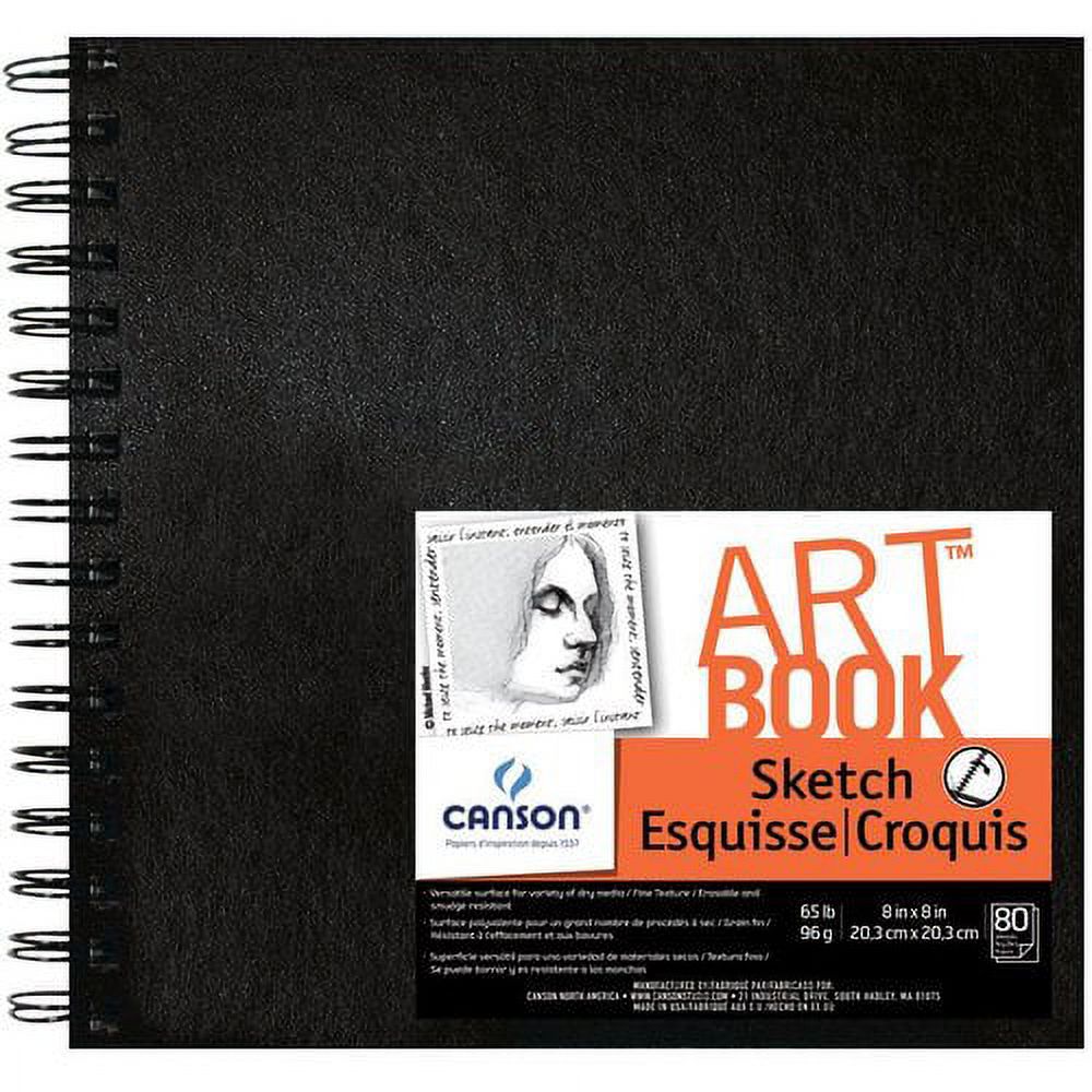 Canson Universal Hardcover Sketchbook - 5" x 7", 80 Sheets - image 3 of 3