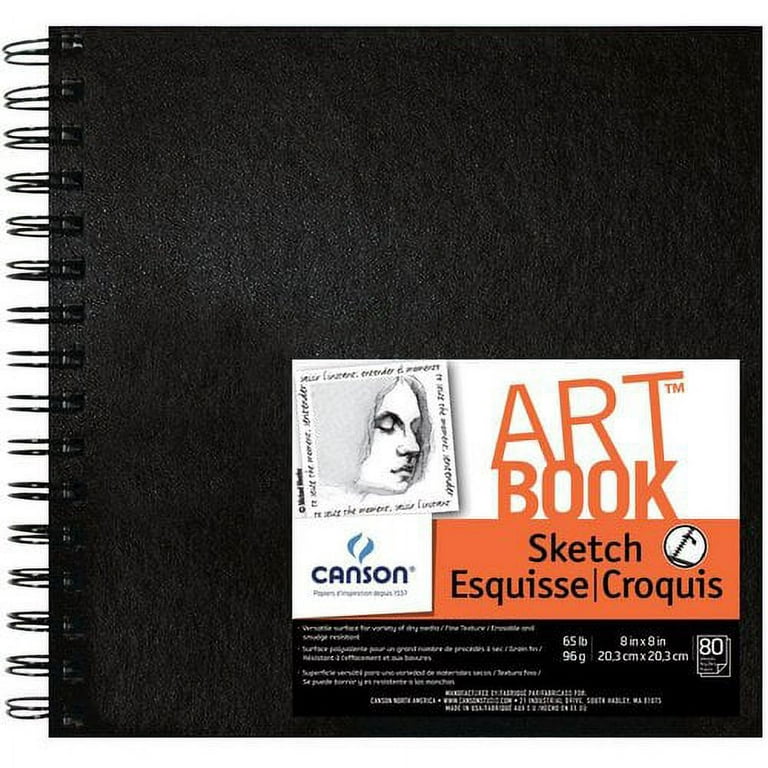 Wirebound Sketchbook Canson Size: 7 H x 5 W