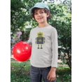 thumbnail image 2 of Square Robot Long Sleeve Toddler -Image by Shutterstock,  3 Toddler, 2 of 4