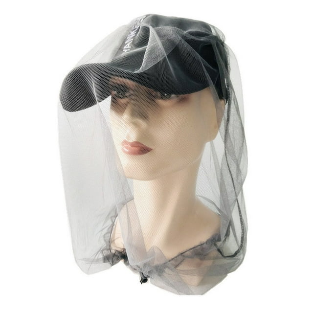 Trayknick Outdoor Travel Dustproof Hat Mesh Cover Mosquito Insect Bee Net Face Protector
