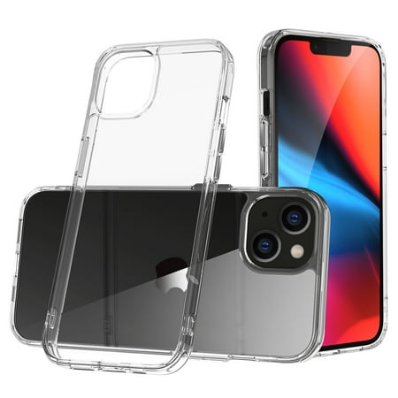 For Apple iPhone XS Max Hybrid HD Crystal Clear Hard PC Back Gummy TPU Frame Slim Thin Fit with Chromed Buttons Cover ,Xpm Phone Case [Transparent]