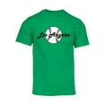 thumbnail image 1 of Gravity Threads T-Shirt à Manches Courtes de Baseball Los Angeles pour Hommes - Vert Kelly - 3TG, 1 of 1