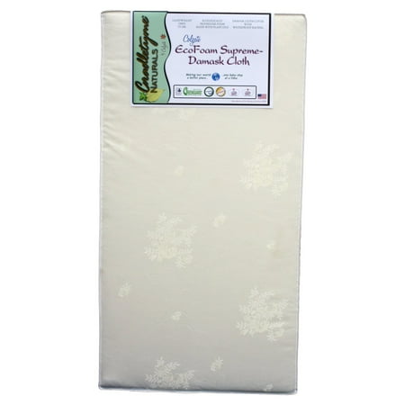 Colgate EcoFoam Supreme Damask Cloth Crib Mattress