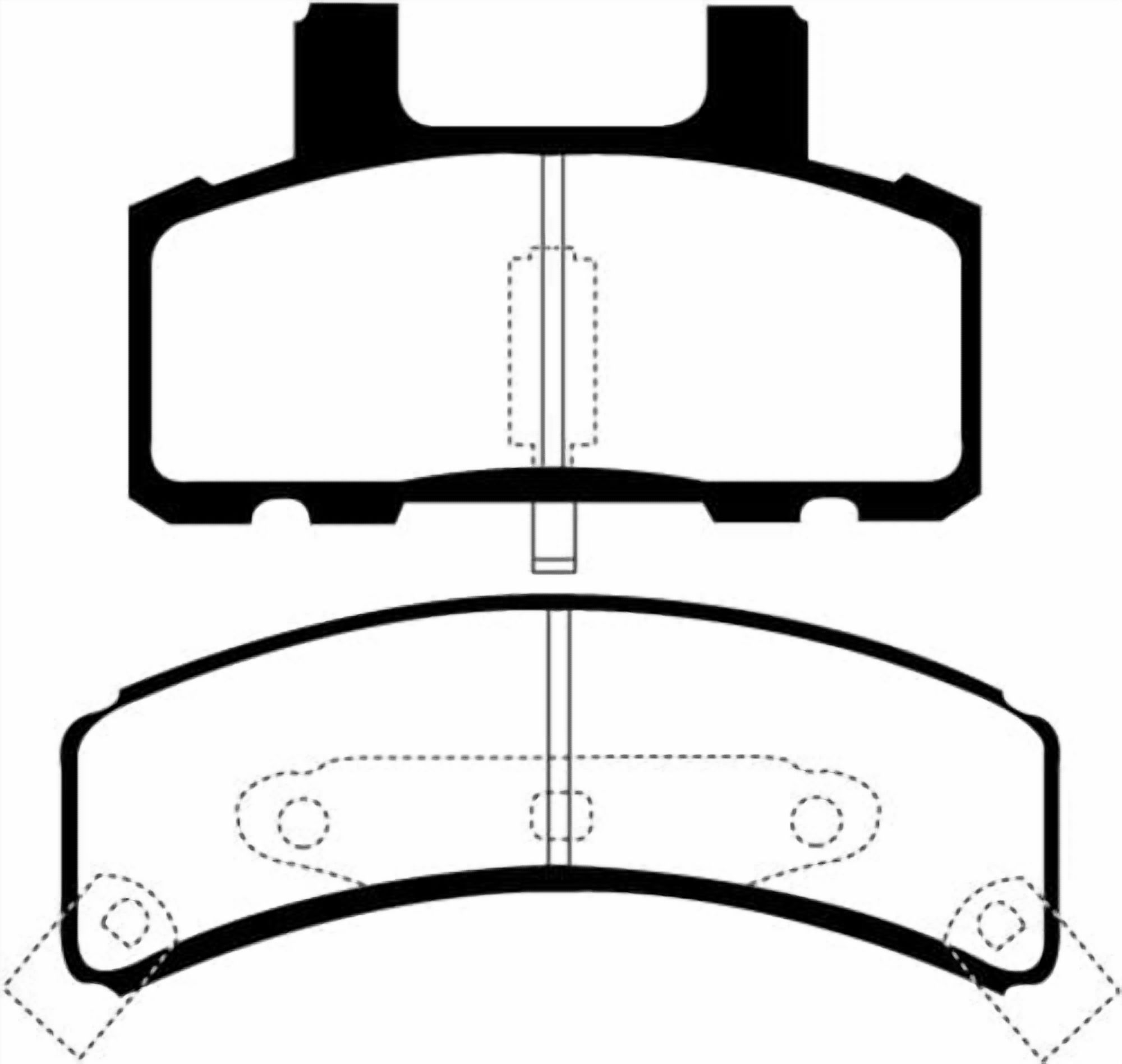 EBC 99-01 Cadillac Escalade 5.7 Greenstuff Front Brake Pads Fits select: 1988-2000 CHEVROLET GMT-400, 1994-1999 DODGE RAM 1500