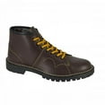 thumbnail image 2 of Grafters Mens Original Coated Leather Retro Monkey Boots, 2 of 4