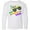 AA-White, variant on Inktastic Happy Mardi Gras Monster Truck with Beads Long Sleeve Youth T-Shirt