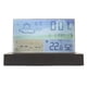 thumbnail image 2 of Reloj de pronóstico del tiempo, reloj meteorológico, reloj despertador multifuncional ABS transparente, reloj despertador de temperatura, eficiencia óptima, 2 of 8
