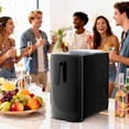 thumbnail image 5 of Bullet Ice Maker, 18Lbs/24H Compact Countertop Ice Machine,Fast 6Pcs Bullet Ice in 8 Mins, Removable Lid Easy to Clean,  Self-Cleaning & Low Noise ,Black, 5 of 9