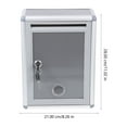 thumbnail image 2 of SWETRACE student mailbox Post Box for Office 1Pcs, 2 of 8