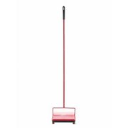 Fuller Brush 17052 Electrostatic Carpet and Floor Sweeper, 9-Inch Cleaning Path, Lightweight, Red