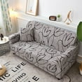 thumbnail image 1 of TOPINCN Sofa Cover Set Sofa Protector Waterproof Elastic Dustproof Slipcover Sofa Cover Cushion Sofa Mat Protector, 1 of 8