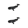 thumbnail image 1 of Bewildely Figures Animals Shark Sea Toys Educational Life Marine for Kids 2piezas Cachalote D, 1 of 1