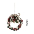 thumbnail image 3 of Mini Bells Small Wreath Hanging Christmas Decorations Wind Chime String Hanging Decoration Decoration, 3 of 6