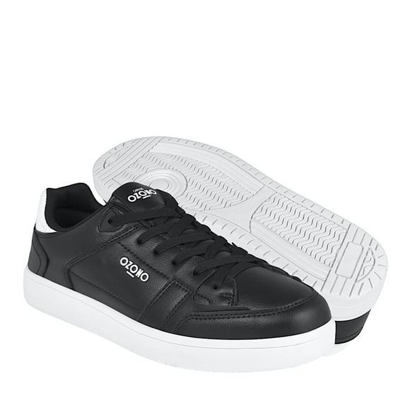TENIS CASUALES CABALLERO CAPA DE OZONO 609301 SIMIPIEL NEGRO