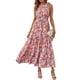 thumbnail image 1 of Vestido Maxi Floral con Nudo y Un Hombro para Mujer PRETTYGARDEN XXL, 1 of 8