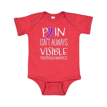 

Inktastic Fibromyalgia Awareness Pain Isn t Always Visible Gift Baby Boy or Baby Girl Bodysuit