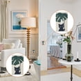 thumbnail image 4 of Yayeee Toggle Light Switch Wall Plate 1-Gang 4.5"x2.7" Home Decorative Outlet Cover, Black Cat Plants, 4 of 7