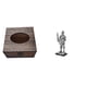 thumbnail image 1 of Elegante Organizador De Cajas De Pañuelos De Madera Con Forma De Caballero Y Escultura Vintage, Ideal Para El Hogar, La Oficina, El Baño O La Entrada. Perfecto Como Regalo De Inauguración., 1 of 8