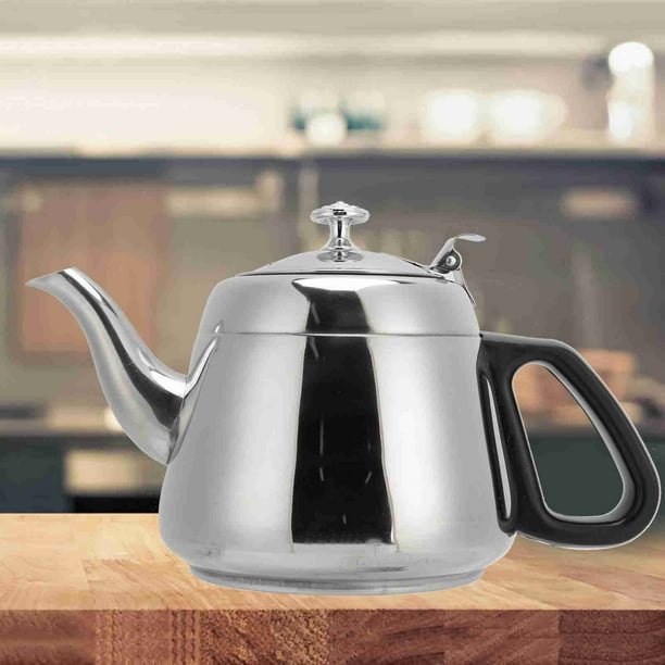 Tetera Superior De Estufa De Acero Inoxidable, Cafetera Con Filtro, Ergonímico, Hervidor De Agua Caliente De 1,5 L Y 2L