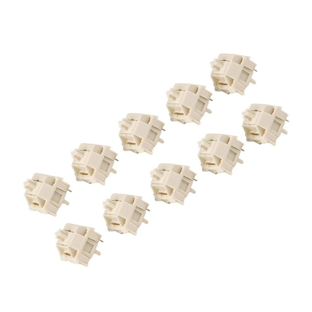 Interruptores mecánicos RGB SMD Linear 55G Pom Material 10 piezas Sunnimix